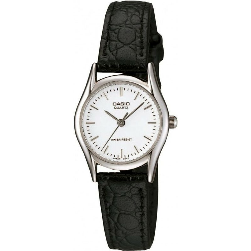 Casio Womens Black Analog Watch With White Dial - Ltp-1094e-7ardf 42$